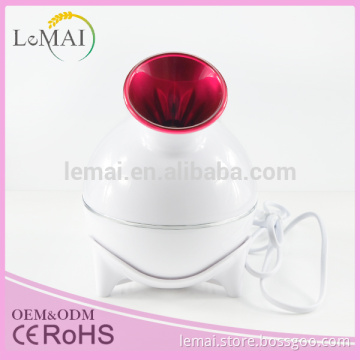 Cool Mist Humidifier Skin Care Inlaid UV Light Facial Steamer With 60ml Water Tank